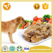Nenhum tipo de aplicação de cães aditivos natural oem pet food alimentos enlatados para cães